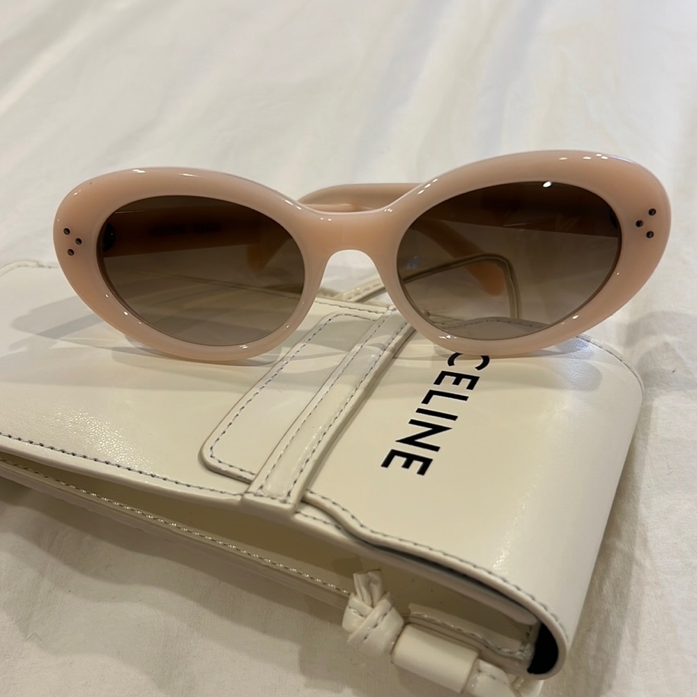 Celine Pink Cateye sunglasses